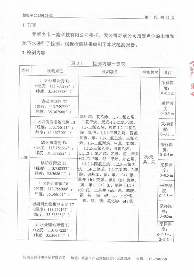 恒科检测-地下水、土壤检测报告_page-0003